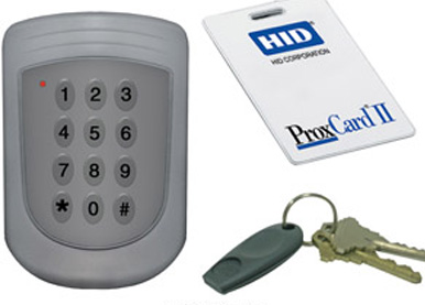 Electronic keypad and keyless system